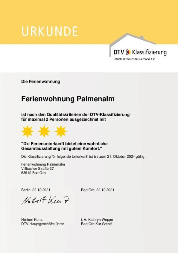 Ferienwohnung Palmenalm Bad Orb Kültér fotó